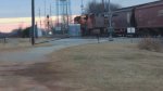 BNSF grain shuttle with a fakebonnet